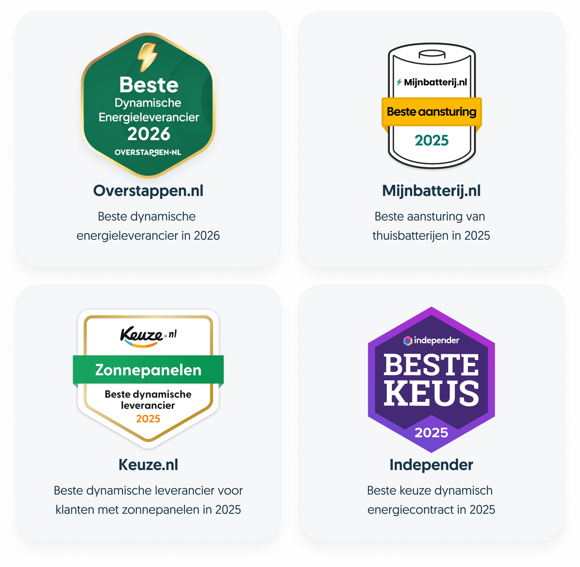 Awards nederland