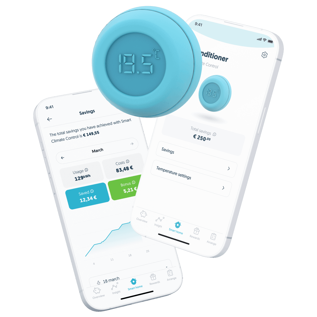 Smart Climate Control appscreens