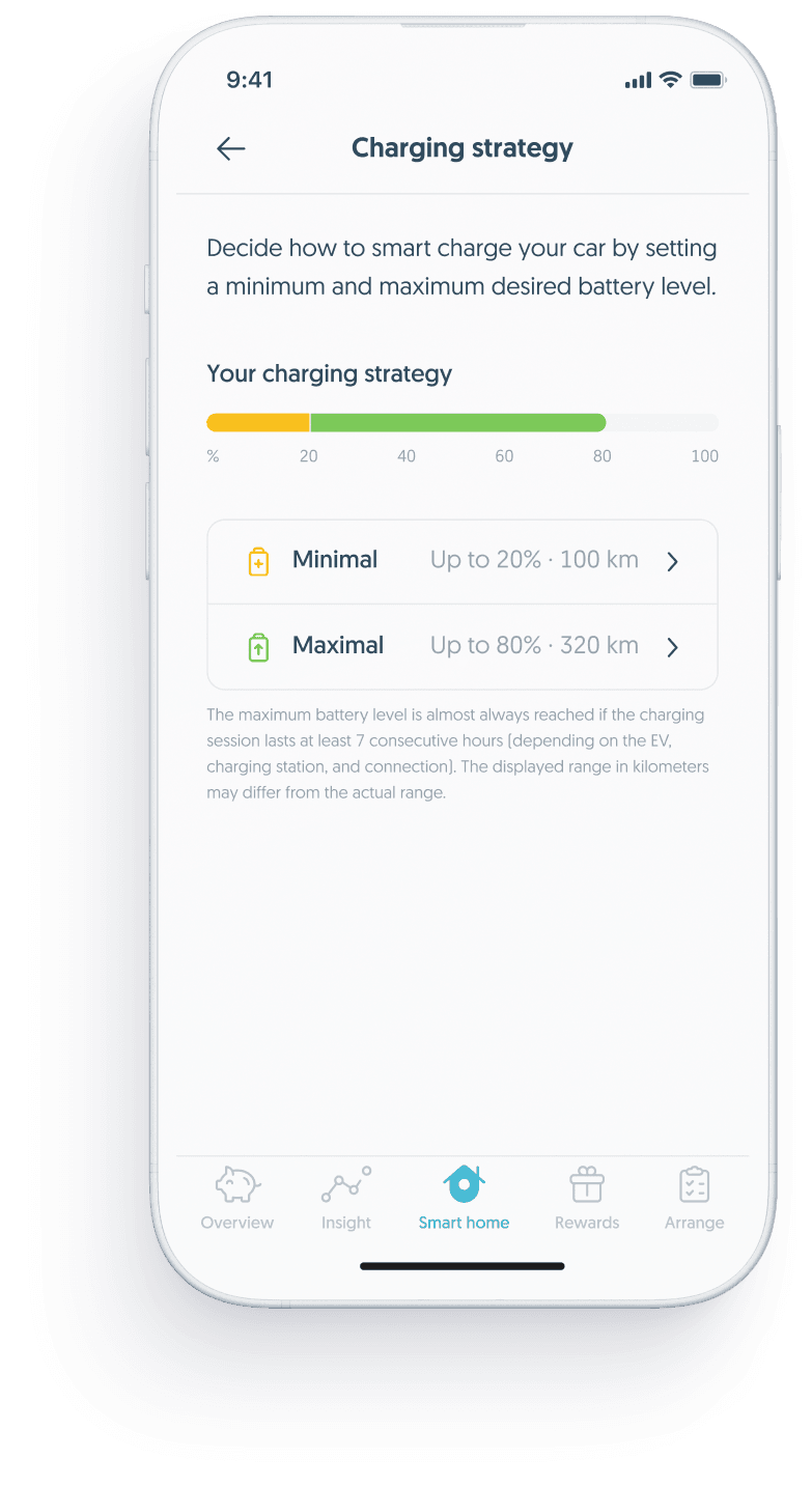 Define when and how your vehicle is charged