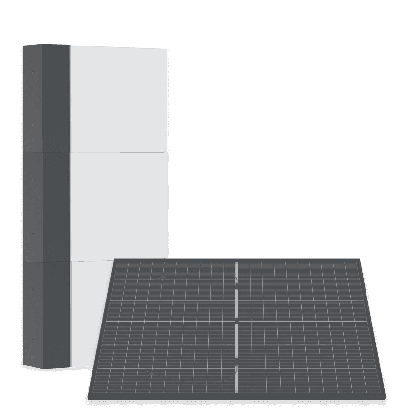 Pack Solar: 12 paneles solares de potencia entre 495W a 520W y batería doméstica AlphaESS de  3,8 kWh con inversor de 5 kW (monofásico)