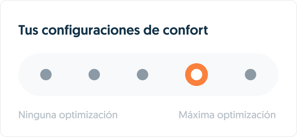 Benefíciate sin perder comfort