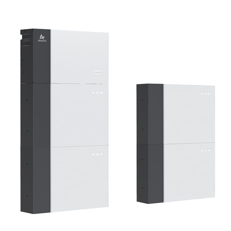 4 AlphaESS 3.8 kWh household batteries with 5 kW inverter (1-phase)